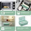 Custom Bento Lunch Box With Spoon & Fork  | https://www.bestnamebadges.com