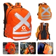 Reflective Safety Heavy Duty Construction Hydration Backpack | https://www.bestnamebadges.com