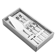 Personalized Engraved Cake Knife Flatware Serving Set | https://www.bestnamebadges.com