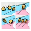 Portable Mini Retractable Pocket Keyring Tape Measure | https://www.bestnamebadges.com