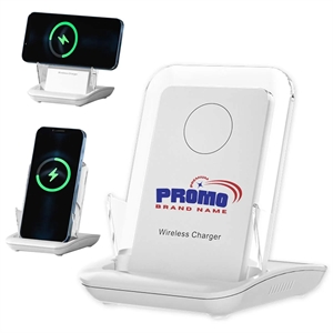 15W Magnetic Wireless Charger Desktop Mobile Phone Holder