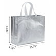 Reusable Non Woven Foldable Shopping Bag All Over Printing | https://www.bestnamebadges.com