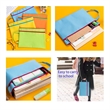 Portable A4 Handle Zipper File Bags All Over Printing | https://www.bestnamebadges.com