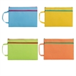 Portable A4 Handle Zipper File Bags All Over Printing | https://www.bestnamebadges.com