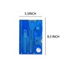 Multifunction Outdoor Emergency Pocket Survival Tool Kit | https://www.bestnamebadges.com