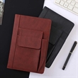 A5 Horizontal Line Hardcover Executive Notebooks w/ Pocket | https://www.bestnamebadges.com
