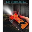 Emergency Weather Radio with 2000mAh Portable Power Bank | https://www.bestnamebadges.com