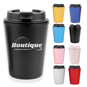 12 Oz. Travel Reusable Coffee Cup With Lid