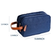 Portable Resistant Toiletry Organizer Bag With Handle | https://www.bestnamebadges.com