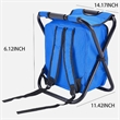 Folding Portable Camping Chair With Cooler Insulated Bag | https://www.bestnamebadges.com