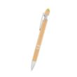 Tropical Bamboo Incline Pen With Stylus | https://www.bestnamebadges.com