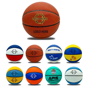 Custom Rubber Basketball Size7