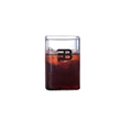Drinking Glasses 8.5 oz Square Elegant Bar Glassware | https://www.bestnamebadges.com