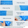 Thunder  Thicken Cheering Sticks Plastic Inflatable | https://www.bestnamebadges.com