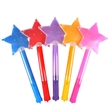 Pentagram Glow Cheering Stick Dress Up Wands Light | https://www.bestnamebadges.com