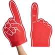 EVA Foam Cheering Hand Gloves Cheerleading Prop | https://www.bestnamebadges.com
