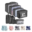 8pcs Waterproof Mesh Travel Luggage Packing Organizer | https://www.bestnamebadges.com