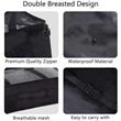 8pcs Waterproof Mesh Travel Luggage Packing Organizer | https://www.bestnamebadges.com