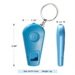 Kids Keychain Flashlight with Whistle | https://www.bestnamebadges.com