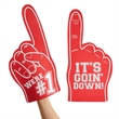 18 Inch Giant Foam Hand | https://www.bestnamebadges.com