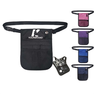 Stock Multifunctional Adjustable Belt Nurse Vet Waist Pouch