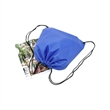 Custom Polyester Drawstring Backpack | https://www.bestnamebadges.com