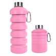 In Stock 1000ML Silicone Foldable Collapsible Water Bottle | https://www.bestnamebadges.com