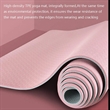 Two-color TPE Yoga Mat With Bag | https://www.bestnamebadges.com