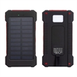 Portable 8000mAh Solar Charger with Flashlight & Compass | https://www.bestnamebadges.com