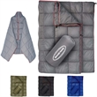 Branded Puffy Waterproof  Camping Wearable Packable Blanket | https://www.bestnamebadges.com