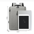 Travel Laptop Backpack w/ USB Charging Port | https://www.bestnamebadges.com