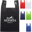 T-Shirt Style Shopping Tote Bag  W/ Gusset (11" X 19" X 7") | https://www.bestnamebadges.com
