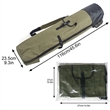 Large Storage Water-resistant Fishing Rod Bag | https://www.bestnamebadges.com