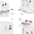 Universal International Travel Adapter | https://www.bestnamebadges.com