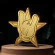 1" Sandblast Lapel Pins | https://www.bestnamebadges.com