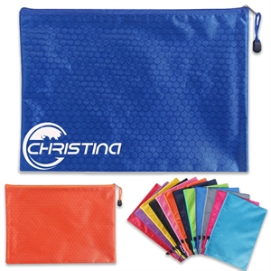 Waterproof Thickened Zippered File Flannel Bag Organizer