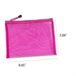 A5 Saves Effort  Mesh Zipper Bags Storage Pockets | https://www.bestnamebadges.com
