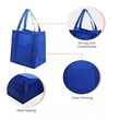 Vertical Style Foldable Reusable Groceries Bag With Handles | https://www.bestnamebadges.com