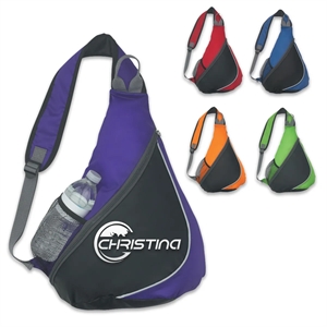 Zipper Multipurpose Crossbody Shoulder Sling Backpack