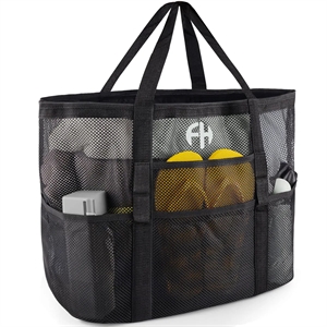 Large Beach Mesh Tote Bag