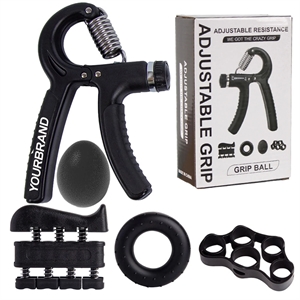 5 Pack Adjustable Resistance Grips Strengthener Kit