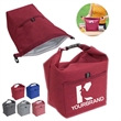 Large Capacity  Durable Roll-top Insulated Lunch Tote Bag | https://www.bestnamebadges.com