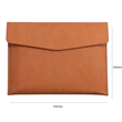 Custom PU Commercial A4 Portfolio File Holder Envelope | https://www.bestnamebadges.com