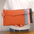 Custom PU Commercial A4 Portfolio File Holder Envelope | https://www.bestnamebadges.com