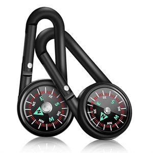 Magnetic Compass Keychain Mini Backpacking Accessory