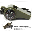 Emergency Whistle 3-in-1 with Compass and Thermometer | https://www.bestnamebadges.com