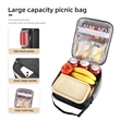 Reusable Insulated Lunch bag cooler | https://www.bestnamebadges.com