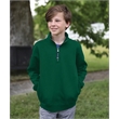 Youth Crosswind Quarter Zip Sweatshirt | https://www.bestnamebadges.com