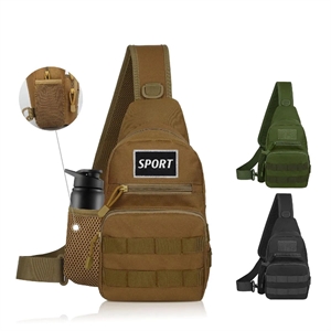 Custom Logo 800D Oxford Tactical Sling Bag