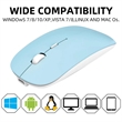 Rechargeable Wireless Bluetooth Mouse | https://www.bestnamebadges.com